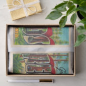 レッドウッズカリフォルニアヴィンテージ大文字葉書 薄葉紙 (ギフト)