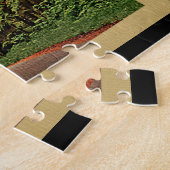 レッドウッズナショナルパークカリフォルニアヴィンテージ旅行 ジグソーパズル (側面)