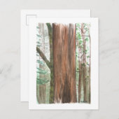 レッドウッズハガキ ポストカード (正面/裏面)