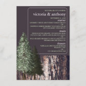 レッドウッズ&バーク素朴結婚ス メニュー (正面)