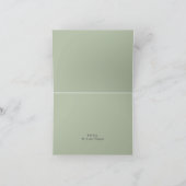 レッドウッズ&バーク素朴結婚ー、ありがとう サンキューカード (内部)