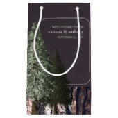 レッドウッズ&バーク素朴結婚式の引き出物 スモールペーパーバッグ (正面)