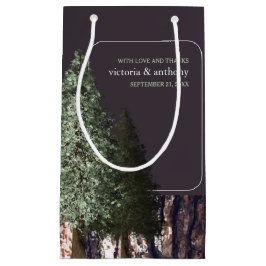 レッドウッズ&バーク素朴結婚式の引き出物 スモールペーパーバッグ