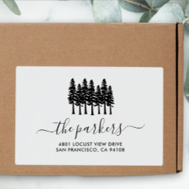 レッドウッズ |ファミリー名署名差出人住所 ラバースタンプ