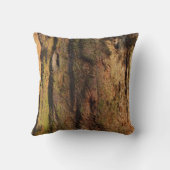 レッドウッドのバークフォトテクスチャ クッション (裏面)
