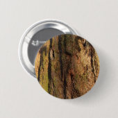 レッドウッドのバークフォトテクスチャ 缶バッジ (正面&裏面)