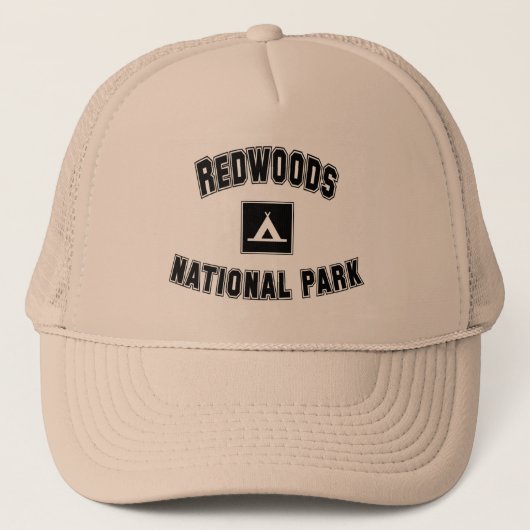 レッドウッドの国立公園 キャップ (正面)