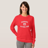 レッドウッドの国立公園 Tシャツ (正面フル)