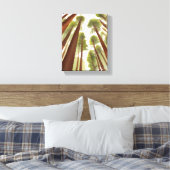 レッドウッドの木 | レッドウッド国立公園水彩画 キャンバスプリント (インサイチュ (寝室))