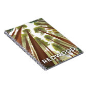 レッドウッドの木 | 国立公園 水彩 旅行 ノートブック (右側)