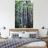 レッドウッドの木#2キャンバス キャンバスプリント (インサイチュ (寝室))