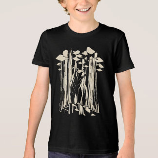 レッドウッドの森のクマ キッズ トライブレンドTシャツ