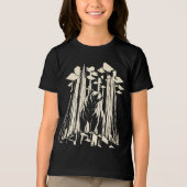 レッドウッドの森のクマ キッズ トライブレンドTシャツ (正面)