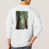 レッドウッドの空 Tシャツ (裏面)