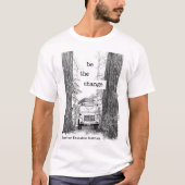 レッドウッドのTシャツのEEIバス Tシャツ (正面)