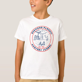 レッドウッドは保育園ライト服装を育てます Tシャツ