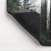 レッドウッドを通した日光 マウスパッド (コーナー)