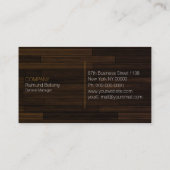 レッドウッドアップルビジネスカード 名刺 (裏面)