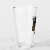 レッドウッドナショナルパークイラストレーションレトロバッジ タンブラーグラス (右)