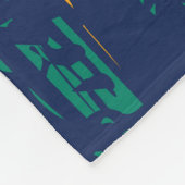 レッドウッドナショナルパークカリフォルニアヴィンテージ フリースブランケット (角)