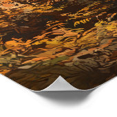 レッドウッドナショナルパークヴィンテージスタイル旅行 ポスター (角)