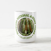 レッドウッドナショナル&州パーク(NP2) コーヒーマグカップ (中央)