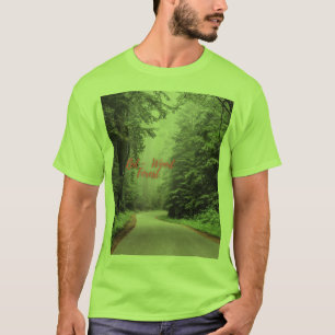 レッドウッドフォレストメンズショートスリーブ Tシャツ