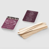 レッドウッドフローラストリングラ結婚イトのプログラム ハンドファン (組立なし)