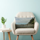 レッドウッド公園から北カリフォルニアの海岸線 ランバークッション (椅子)