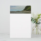 レッドウッド公園から北カリフォルニアの海岸線 便箋 (スタンド正面)