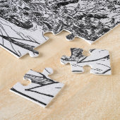 レッドウッド公園 ジグソーパズル (側面)