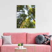 レッドウッド国立公園と州パーク,カリフォルニア キャンバスプリント (インサイチュ (リビング))