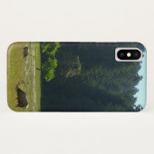 レッドウッド国立公園のエルク・メドウ Case-Mate iPhoneケース (裏面(横))