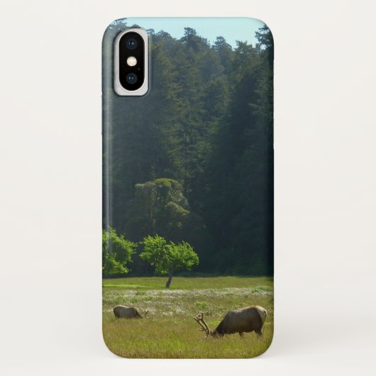 レッドウッド国立公園のエルク・メドウ Case-Mate iPhoneケース (裏面)