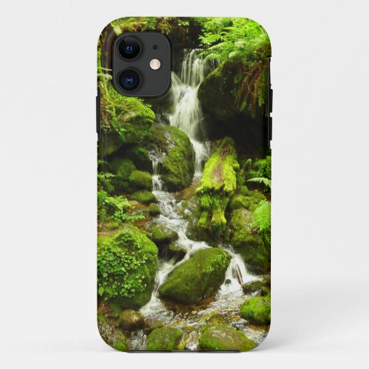 レッドウッド国立公園のトリリウム滝 Case-Mate iPhoneケース (裏面)