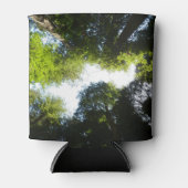 レッドウッド国立公園のレッドウッドの木の輪 缶クーラー (正面)