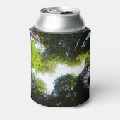 レッドウッド国立公園のレッドウッドの木の輪 缶クーラー (缶裏面)