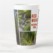 レッドウッド国立公園の写真 カフェラテマグ (正面)