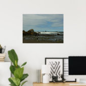 レッドウッド国立公園の太平洋海岸線 ポスター (ホームオフィス)