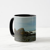 レッドウッド国立公園の太平洋海岸線 マグカップ (正面左)