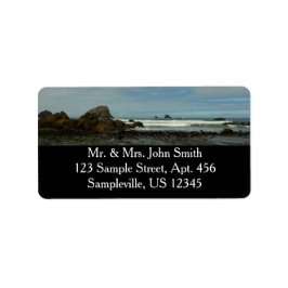 レッドウッド国立公園の太平洋海岸線 ラベル