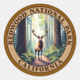 レッドウッド国立公園カリフォルニア ラウンドシール