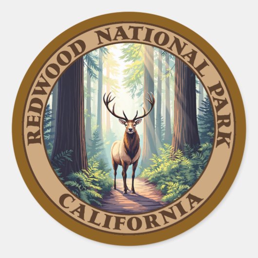レッドウッド国立公園カリフォルニア ラウンドシール (正面)