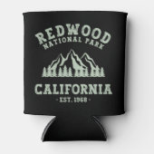 レッドウッド国立公園カリフォルニア 缶クーラー (正面)