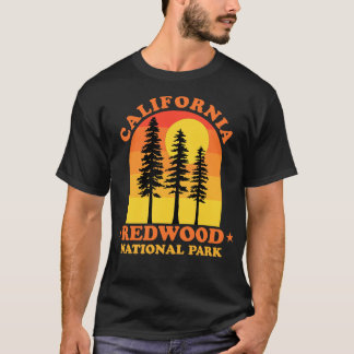 レッドウッド国立公園カリフォルニア Tシャツ