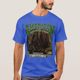 レッドウッド国立公園カリフォルニア Tシャツ