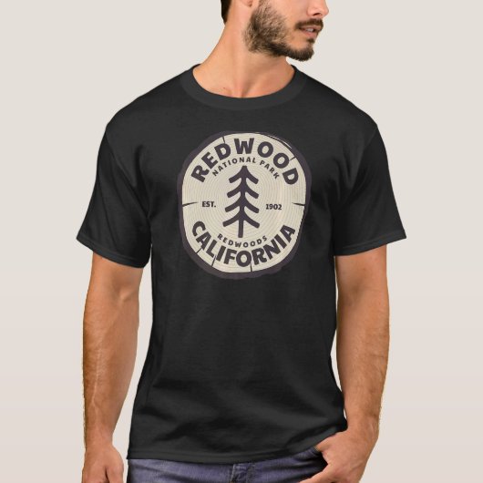 レッドウッド国立公園土産 Tシャツ (正面)
