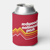 レッドウッド国立公園 缶クーラー (缶正面)