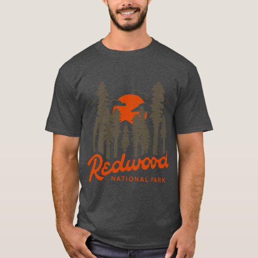 レッドウッド国立公園 Tシャツ (正面)