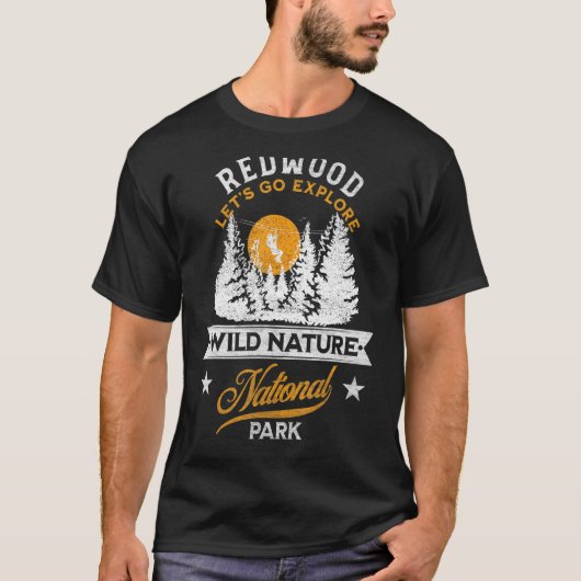 レッドウッド国立公園 Tシャツ (正面)